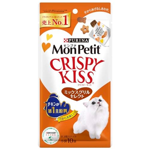 モンプチ クリスピーキッス 飼い猫ミックス 240g