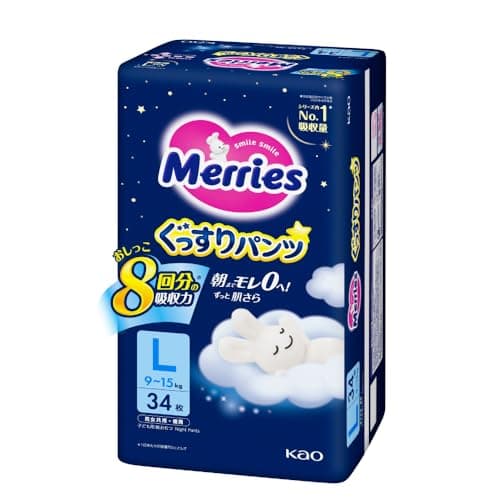 メリーズ ぐっすりパンツ L