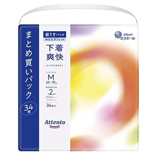 アテント 超うす型パンツ M
