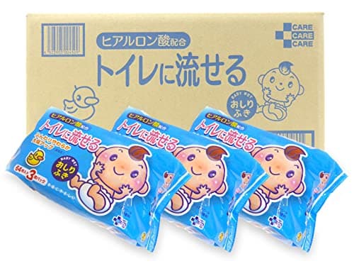 T.H.T (ティー・エイチ・ティー) ヒアルロン酸配合 トイレに流せるおしりふき